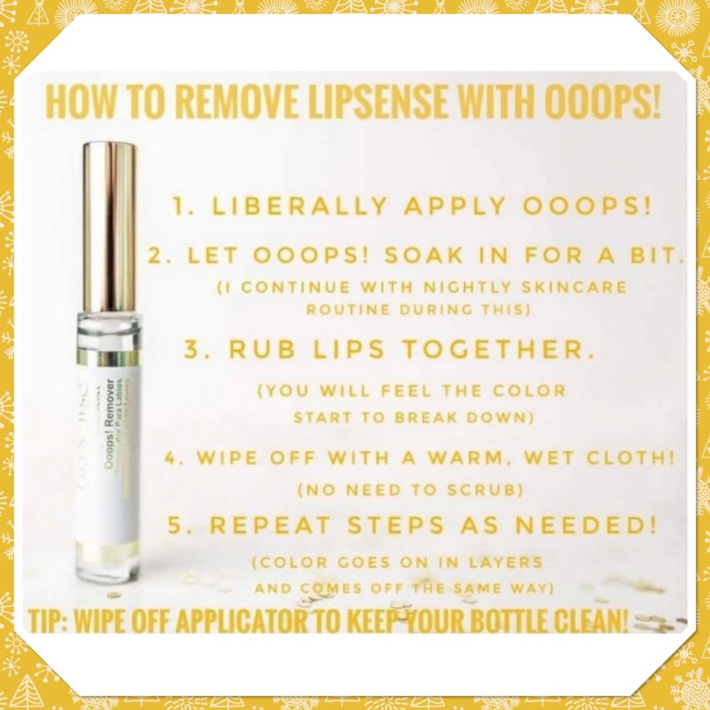 💋Ooops! Remover Lip Sense💋 - Picture 3 of 3